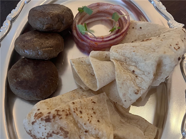 mushroom kebab